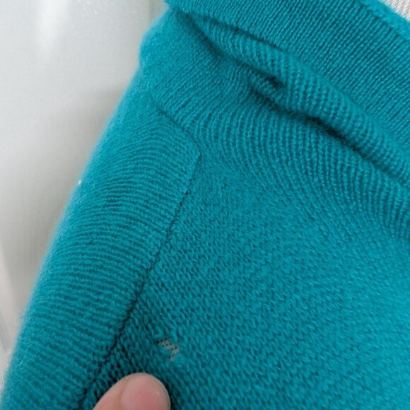Lilly Pulitzer Cashmere Cardigan Womens Size Small Blue Green Long Sleeve 58209 - Picture 4 of 14